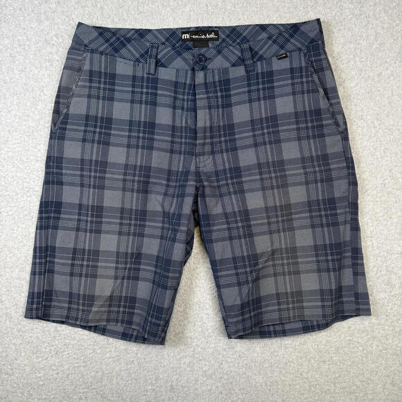 Travis Mathew Other - Travis Mathew Men's Size 34 Blue Bermuda Style Shorts 10.5" Inseam